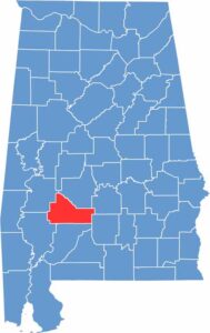 Wilcox Location Map Alabama